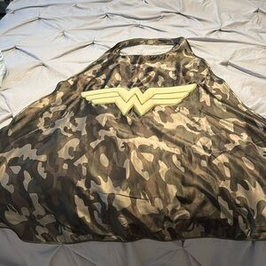 Wonder Woman camouflage cape
